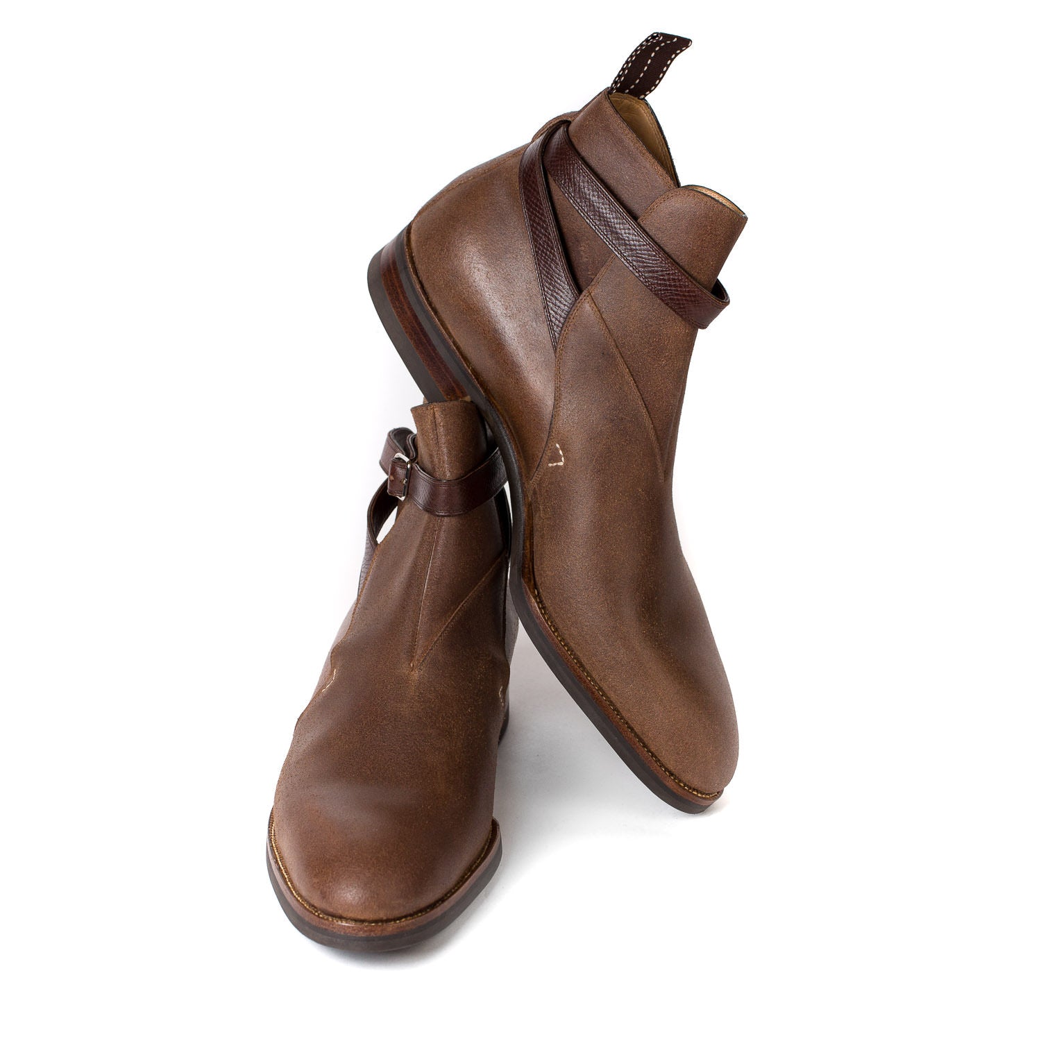 Boot "Mountain-Jodhpur" aus Tiroler Juchtenleder - reine Handarbeit